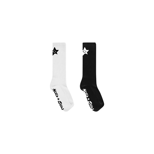 Perfectly Imperfectly Star Socks (MULTIPLE COLORS)