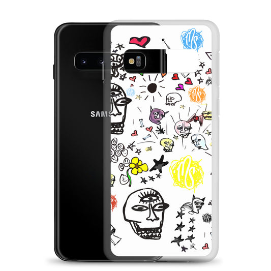 Art All Over White Samsung Case