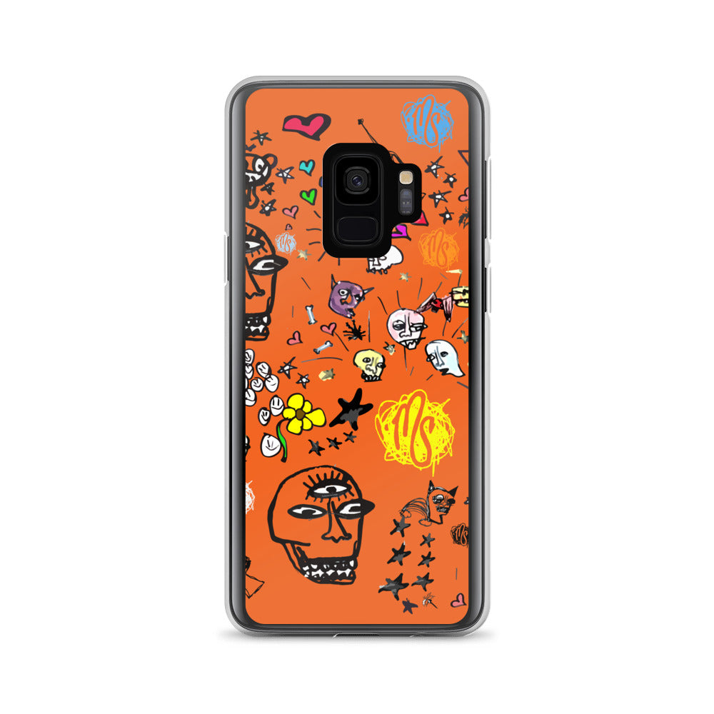 Art All Over Orange Samsung Case