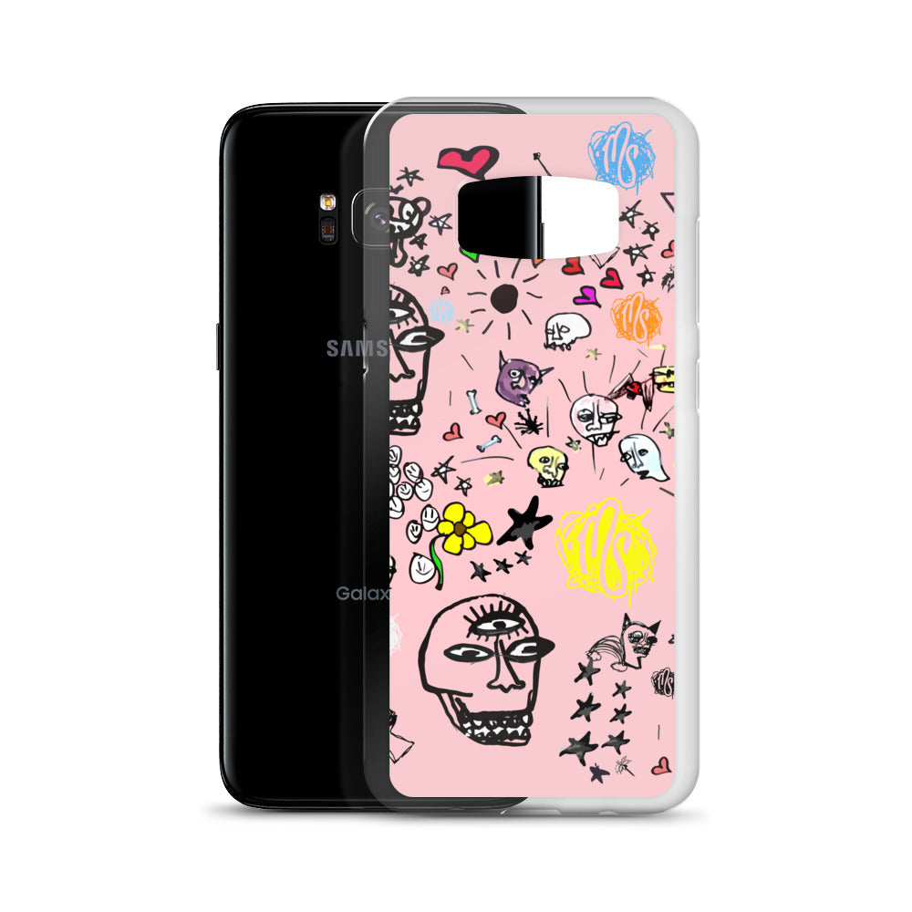 Art All Over Pink Samsung Case